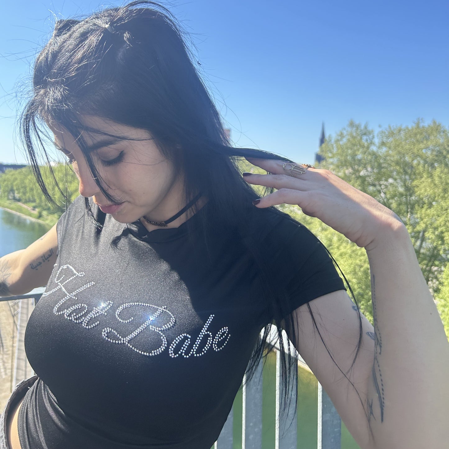 TOP NOIR "HOT BABE"