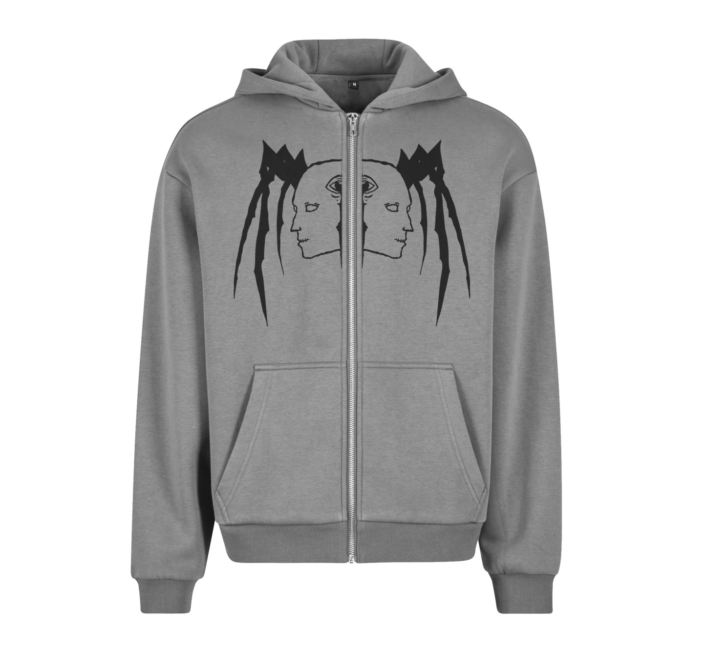 HOODIE ZIPPÉ "SYMMETRICAL"