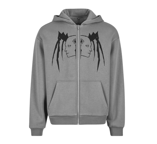 HOODIE ZIPPÉ "SYMMETRICAL"